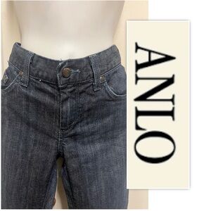 ANLO Dark Wash Jeans Style SJ7318 Cut 5258